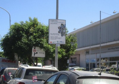 manifesto bifacciale