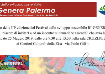 invito 25 Maggio